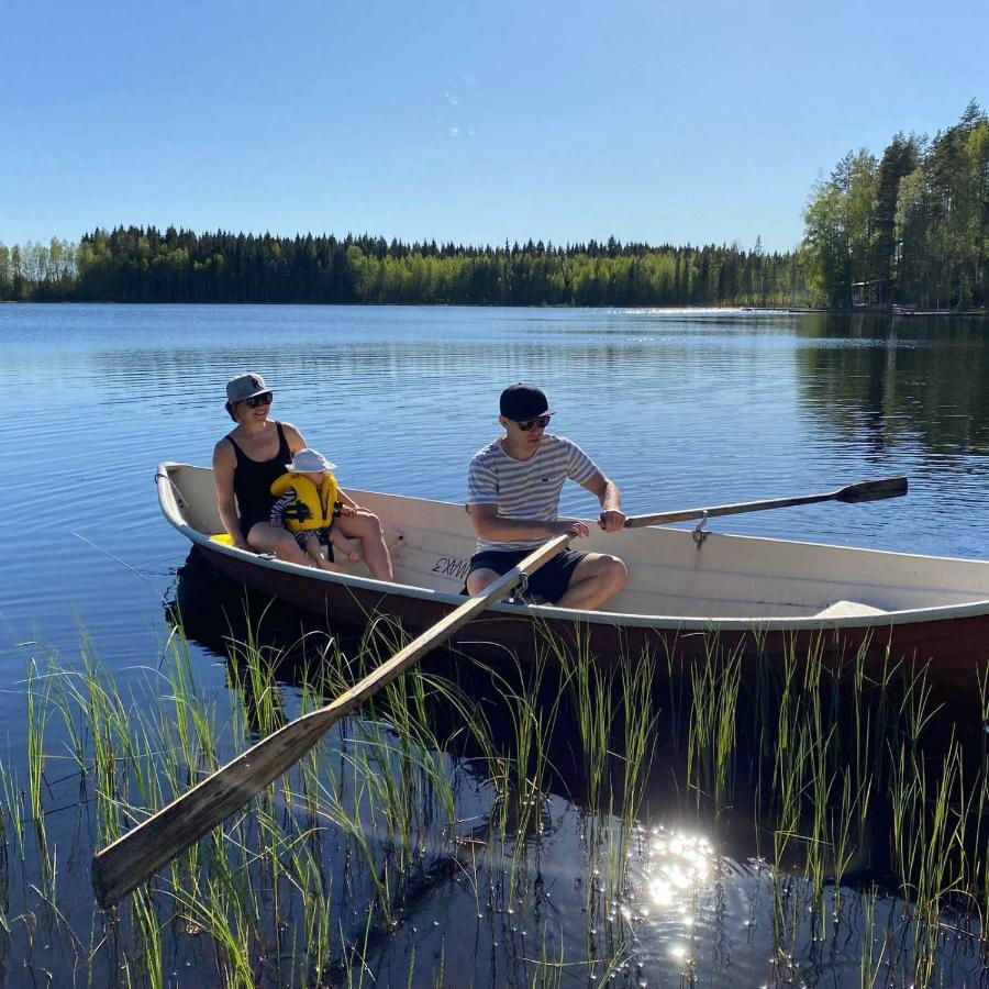 Private Lakeside Holiday Property In Nature Kankaanpää المظهر الخارجي الصورة