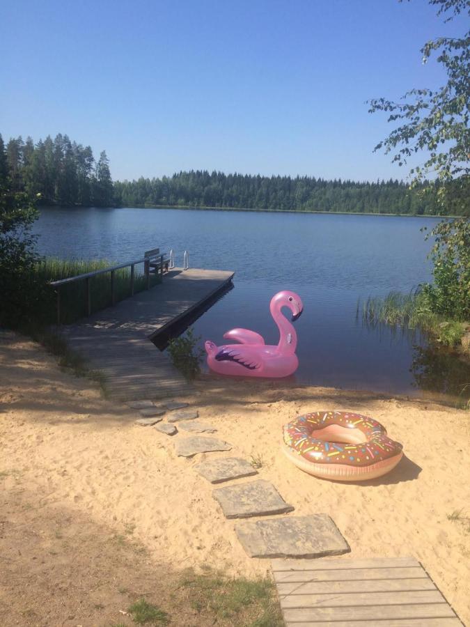 Private Lakeside Holiday Property In Nature Kankaanpää المظهر الخارجي الصورة