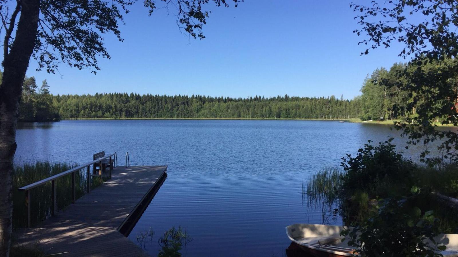 Private Lakeside Holiday Property In Nature Kankaanpää المظهر الخارجي الصورة