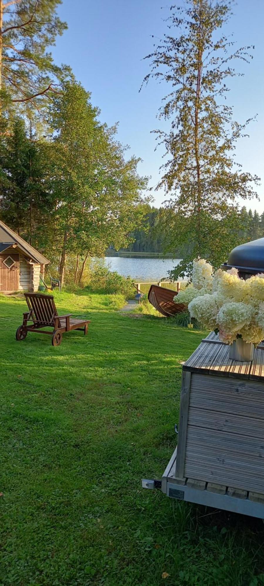 Private Lakeside Holiday Property In Nature Kankaanpää المظهر الخارجي الصورة